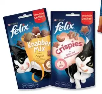 Das Futterhaus Purina Felix Snacks Angebot
