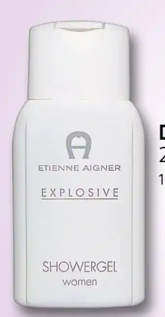 Rossmann Etienne Aigner Explosive Duschgel Angebot