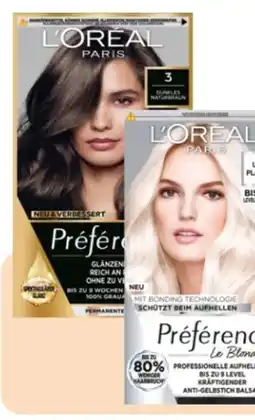 Rossmann L'Oréal Paris Préférence Coloration Angebot