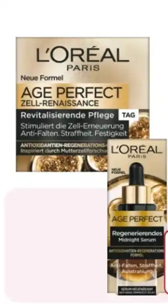 Rossmann L'Oréal Paris Age Perfect Zell Renaissance Tagespflege Angebot