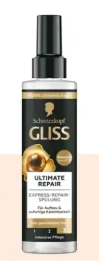 Rossmann Schwarzkopf Gliss Kur Express-Repair-Spülung Angebot
