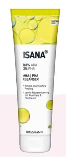 Rossmann Isana AHA/PHA Cleanser Angebot
