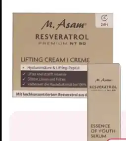 Rossmann M. Asam Resveratrol Lifting Cream Angebot
