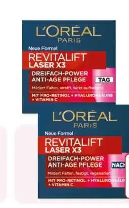Rossmann L'Oréal Paris Revitalift Laser X3 Tagespflege Angebot