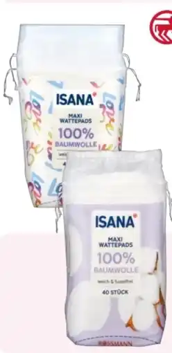 Rossmann Isana Maxi Wattepads Angebot
