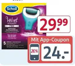 Rossmann Scholl Velvet Smooth Pro Elektrischer Hornhautentferner Angebot