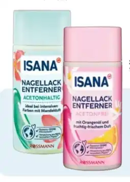 Rossmann Isana Nagellackentferner Acetonhaltig Angebot