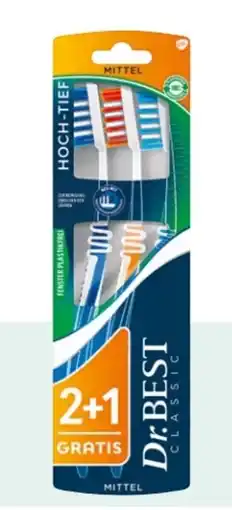 Rossmann Dr. Best Hoch Tief Zahnbürste Angebot