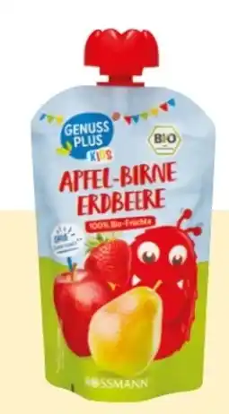 Rossmann Genuss Plus Kids Bio Quetschbeutel Angebot
