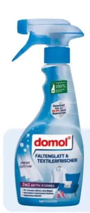 Rossmann Domol Faltenglatt & Textilerfrischer Angebot