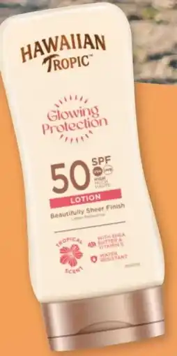 Rossmann Hawaiian Tropic Glowing Protection Lotion LSF 50 Angebot