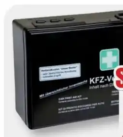 B1 Discount Baumarkt Kalff KFZ-Verbandkasten Angebot