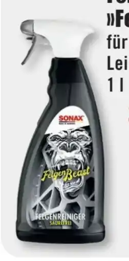B1 Discount Baumarkt Sonax Felgenreiniger Felgen Beast Angebot