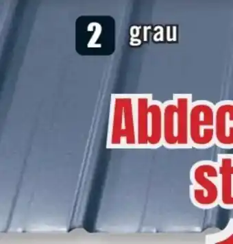 B1 Discount Baumarkt Trapezblech Angebot