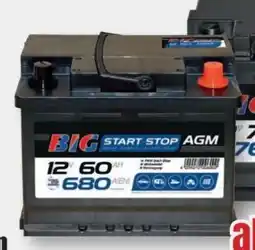 B1 Discount Baumarkt BIG Batterie Industrie Germany Start-Stopp-AGM-Batterien Angebot