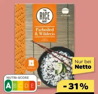 NETTO Rice Market Parboiled & Wildreis Mix Angebot