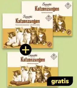 NETTO Sarotti Katzenzungen Vollmilch-Schokolade Angebot