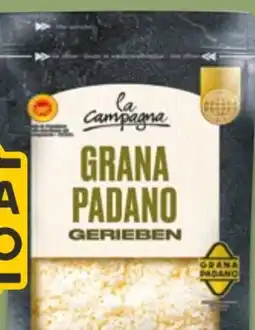 NETTO La Campagna Grana Padano Gerieben Angebot