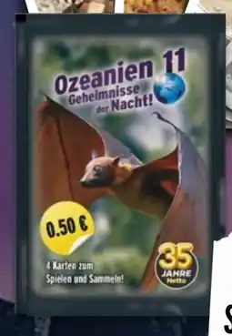 NETTO Ozeanien 11 Sammelkarten Angebot