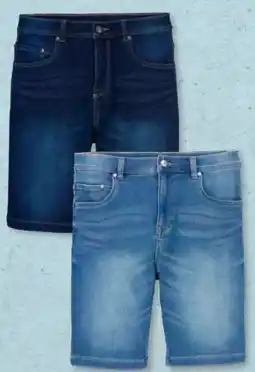 Aldi Süd Up2Fashion Herren Denim-Bermuda-Sweatshorts Angebot