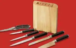 Aldi Süd Echtwerk Damast-Messerblock 7-tlg Angebot