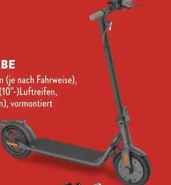 Aldi Süd Navee E-Scooter V25 ABE Angebot