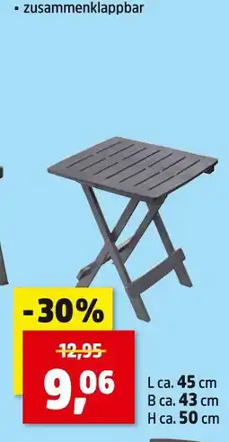 Thomas Philipps Zusammenklappbarer tisch Angebot