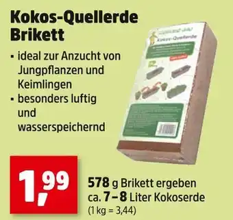 Thomas Philipps Kokos-quellerde brikett Angebot