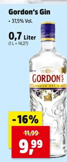 Thomas Philipps Gordon's gordon's gin Angebot