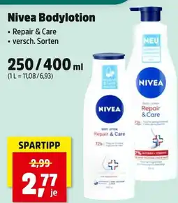 Thomas Philipps Nivea bodylotion repair & care Angebot