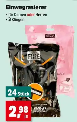 Thomas Philipps Fuze einwegrasierer für herren Angebot