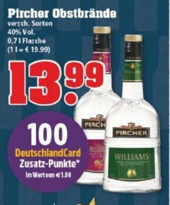 trinkgut Pircher Obstbrände Angebot