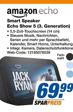 Expert Amazon echo smart speaker echo show 5 (3. generation) Angebot