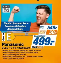 Expert Panasonic qled tv tv-43w83ae9 Angebot