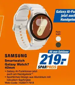Expert Samsung smartwatch galaxy watch7 40mm Angebot