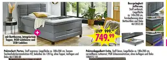 Möbel Boss Boxspringbett jefferson Angebot