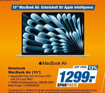 Expert Apple macbook air (15) Angebot