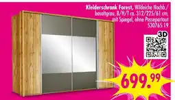 Möbel Boss Kleiderschrank forest Angebot