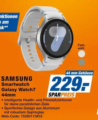 Expert Samsung smartwatch galaxy watch7 44mm Angebot
