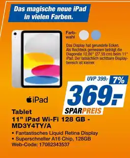 Expert Apple 11” ipad wi-fi 128 gb Angebot