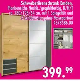 Möbel Boss Schwebetürenschrank emden Angebot