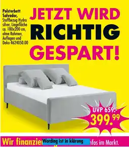 Möbel Boss Polsterbett salvador Angebot
