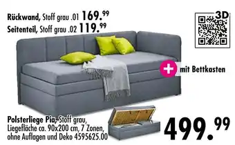 Möbel Boss Polsterliege pia Angebot