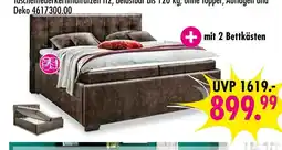Möbel Boss Polsterbett portos Angebot