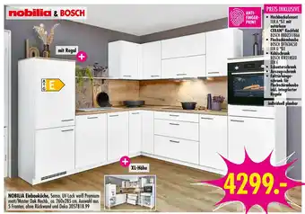 Möbel Boss Nobilia & bosch nobilia einbauküche Angebot