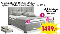 Möbel Boss Polsterbett cleo Angebot