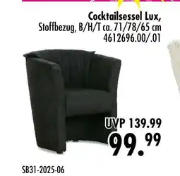 Möbel Boss Cocktailsessel lux Angebot