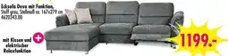 Möbel Boss Ecksofa deva mit funktion Angebot