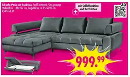 Möbel Boss Ecksofa paris mit funktion Angebot