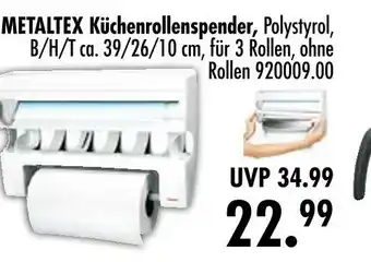 Möbel Boss Metaltex küchenrollenspender Angebot